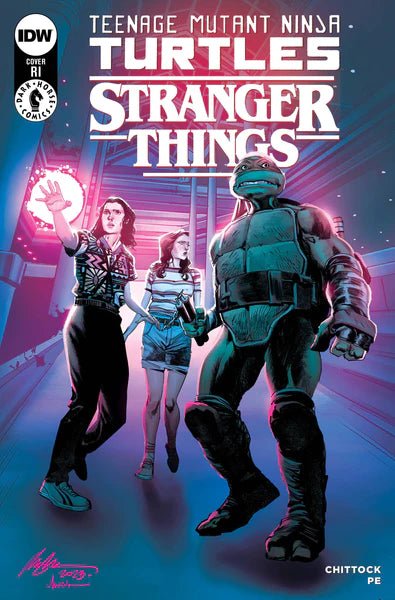 TMNT X STRANGER THINGS #1 CVR G INCV ALBUQUERQUE - FURYCOMIX