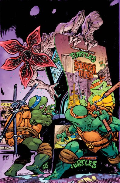 TMNT X STRANGER THINGS #1 CVR H INCV JOHNSON - FURYCOMIX