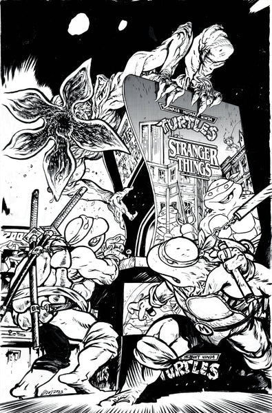 TMNT X STRANGER THINGS #1 CVR I INCV JOHNSON - FURYCOMIX