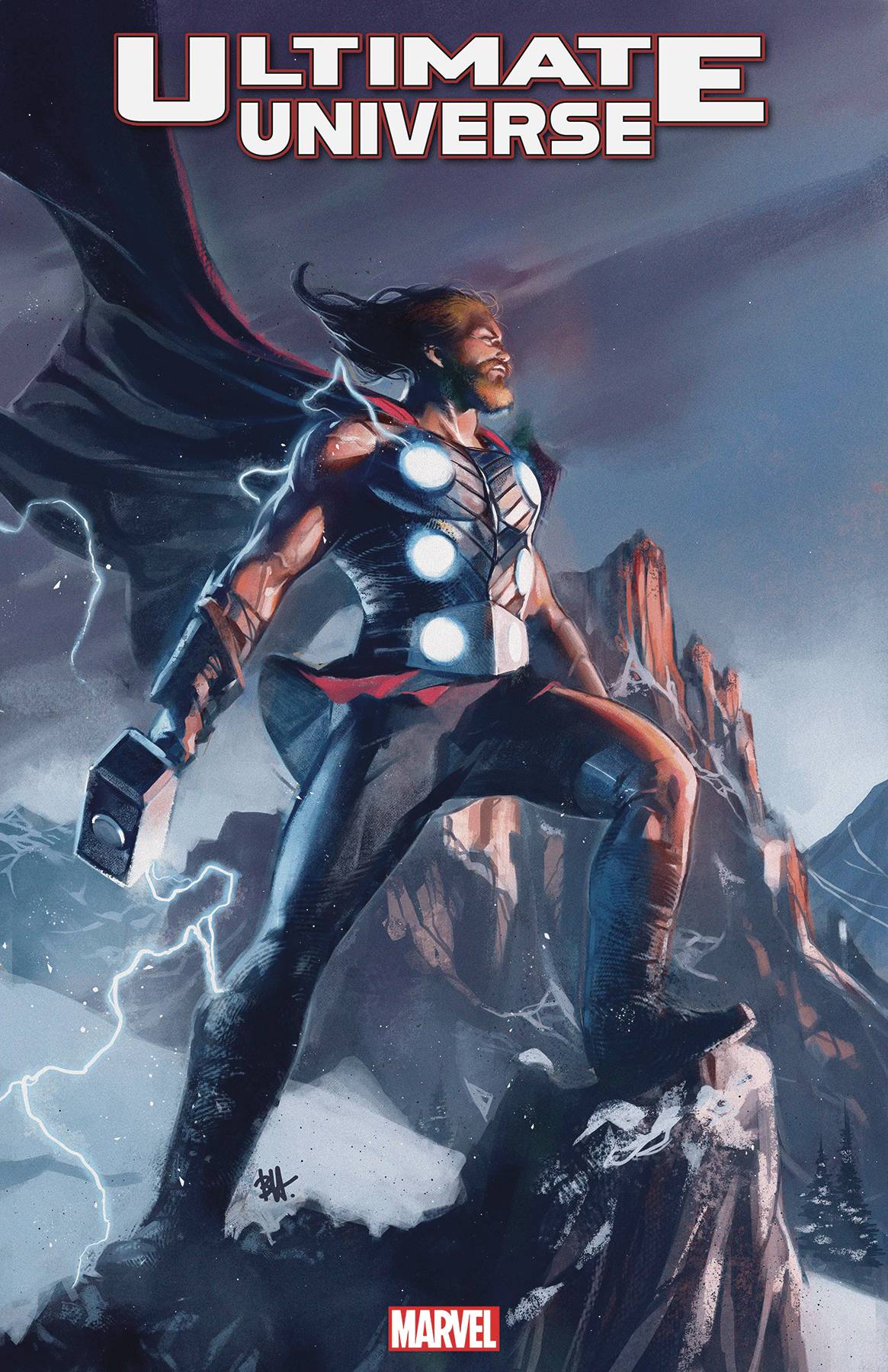 Ultimate Universe #1 B Ben Harvey Ultimate Thor Variant - FURYCOMIX