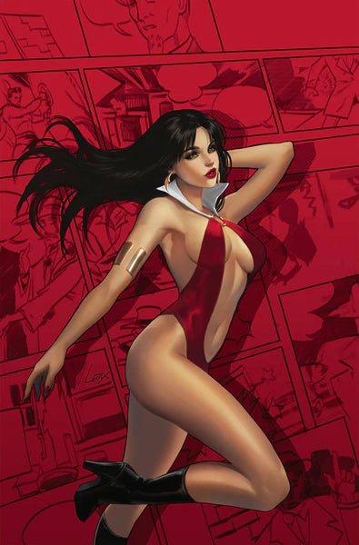 VAMPIRELLA VS SUPERPOWERS #1 CVR Q INCV LEIRIX VIRGIN - FURYCOMIX