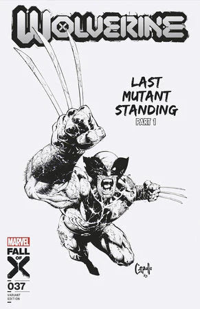 Wolverine #37 2nd Print 1:25 Greg Capullo Sketch Variant - FURYCOMIX