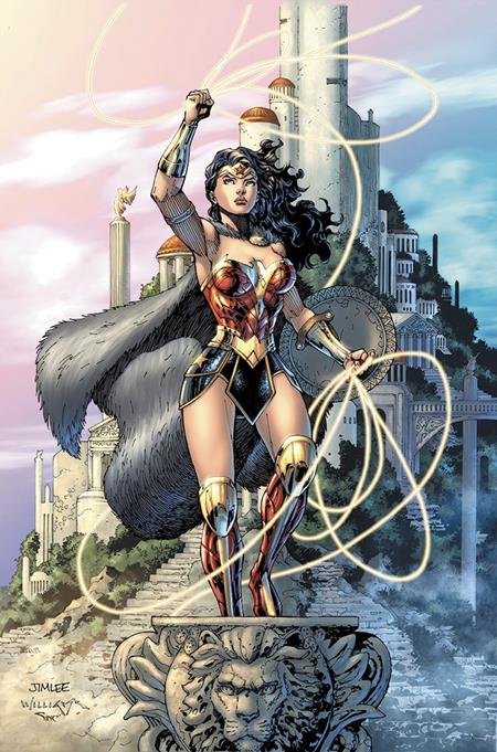 Wonder Woman #1 2nd Print Jim Lee Foil Virgin Variant - FURYCOMIX