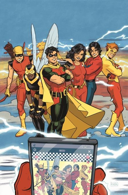 Worlds Finest Teen Titans #2 (Of 6) C Paolo Rivera Card Stock Variant - FURYCOMIX